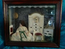 4 Bilder "Puppenstube"