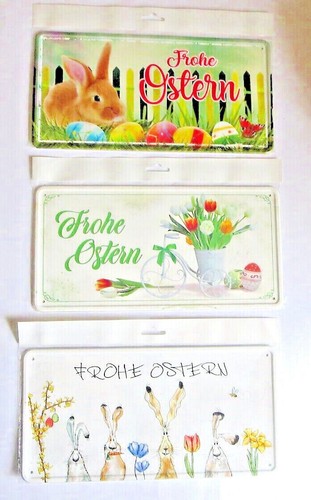 Blechschild mit spruch frohe - blechschild,