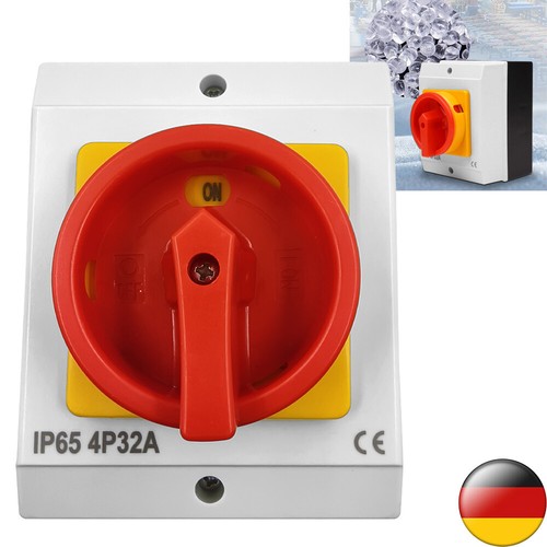 Hauptschalter 32a 4polig ip65 - hauptschalter,