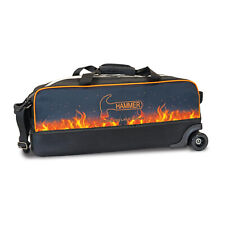 Bowling 3 Ball Tasche Hammer Dye-Sub Triple Tote - Flame
