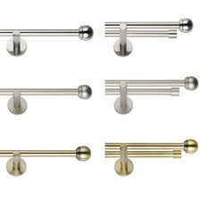 Gardinenstange 16 mm Silber