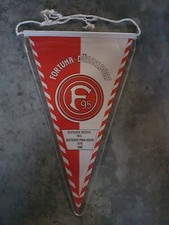 Wimpel Fortuna Düsseldorf Deutscher Meister 1933  Deutscher Pokalsieger 1979 80
