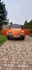 VW Käfer 1200, Jeanskäfer, orange, Baujahr 1975 mit Classic Data Bewertung 