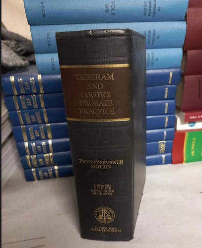 Tristram and coote probate - tristram, coote's