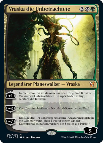 Mtg magic the gathering vraska - the,