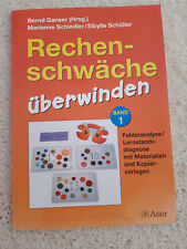 Marianne Schindler/Sybille Schüller Rechenschwäche überwinden Band 1 Auer Verlag