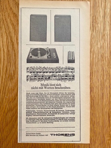 Thorens plattenspieler hifi - thorens,