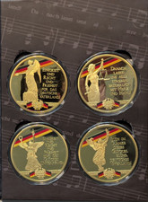 BRD-Nationalhymne 4 Medalien