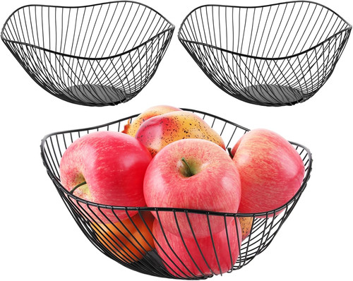 Stück obstschale metall - 3,