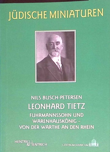 Leonhard tietz fuhrmannssohn - tietz, :