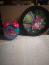 Diddl Wanduhr & Wecker  90er Retro Set