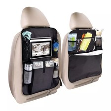2x Rückenlehnentasche Rücksitztasche Rückenlehnenschutz Auto Organizer Rücksitz