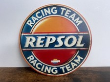 Blechschild RACING TEAM REPSOL Werbeschild Vintage Retro 20cm BAR Garage KELLER
