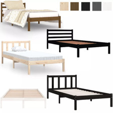 Holzbett Massivholzbett