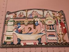 Alte Zinn Flachfigur Anhänger Kühn Zinnfiguren Zinnanhänger Zinnbild