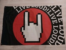 EMP Fahne Flagge - Live Loud -