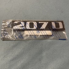 Typenschild Mercedes-Benz 207D