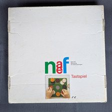 NAEF    TASTSPIEL    copyright 1968 SWISS MADE wooden game vintage rar
