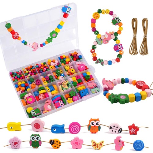 Holzperlen kinder diy - kinder,
