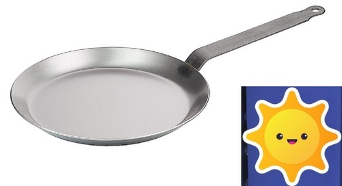 Eisen crepes omelettepfanne - eisen,
