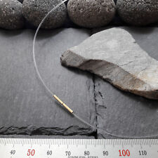 1 mm Nylonkette - wahlweise mit 333er oder 585er Gelbgold Bajonettverschluss