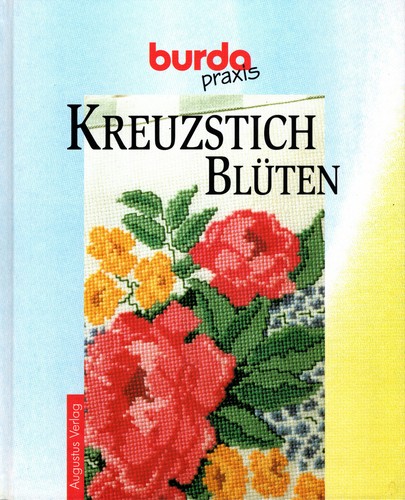 Kreuzstich blüten burda - kreuzstich,
