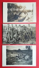 3 x Foto AK Bau einer