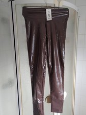 Vinyl Lack Leggings mit