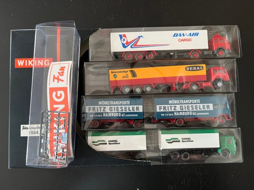 Wiking set werbemodelle 1984 - wiking,