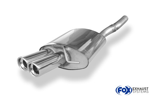Fox endschalldämpfer für - für, vw