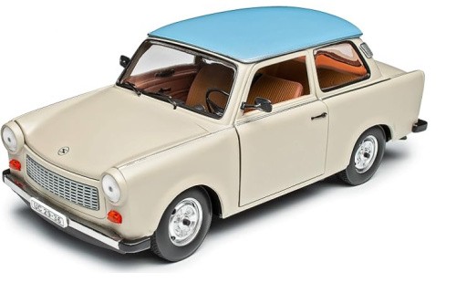 Trabant 601 deluxe 18 - trabant, 1:18