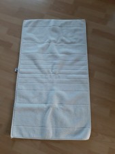 home creation  weisser dicker Frottee Badvorleger (60x102 cm)100% BW