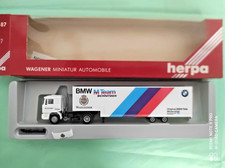 Herpa 1:87 MAN Renntransporter Sattelzug " BMW Schnitzer "