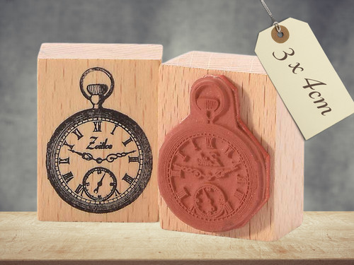 Motivstempel taschenuhr antik - motivstempel,