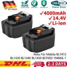 2x 14.4V Li-ion Akku Für