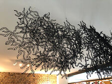 KOZIOL Amöben Design-Set Schwarz – Raumteiler & Deko – 592 Stück