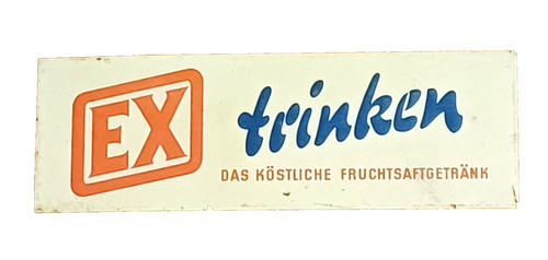 Orig emaille reklame schild - orig.emaille,