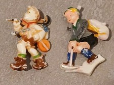 2 DDR Anstecknadeln " Wanderer " Andenken Souvenir Urlaubsmitbringsel Gernrode