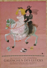 (D70) DDR-Plakat GALOSCHEN DES