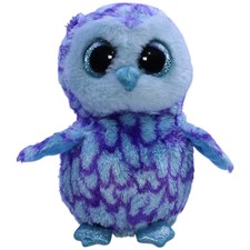 TY Eule Oscar, klein Kuscheltier 15cm Gebraucht Eule