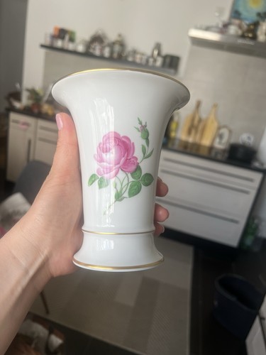 Meißen porzellan vase - vase,, klein