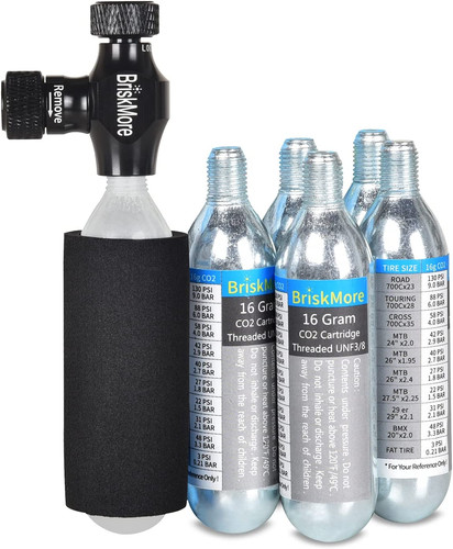 Briskmore co2 inflator kit - kit, mit