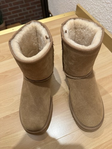 Plüschfell boots weiche - plüschfell,