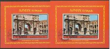 AJMAN 1972 Buildings of Rome's Constantine arch 1.50 R. 2 superb used VARIANTEN