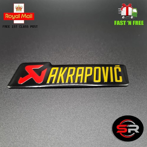 Akrapovic auspuff aufkleber - akrapovic,