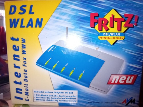 Fritz box wlan - sl,