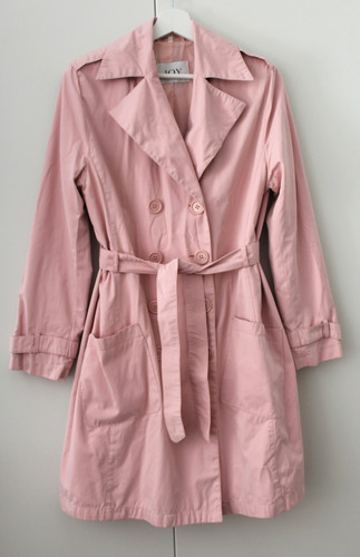 Joy damen trenchcoat rosa - joy,