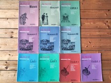 Große Sammlung von Noten für