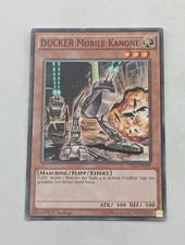 Yu-Gi-Oh Einzelkarte Ducker Mobile Kanone bespielt