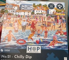 Puzzle House of Puzzles - Frostiges Bad - 1000 Teile - wie neu - 15 Unterschiede